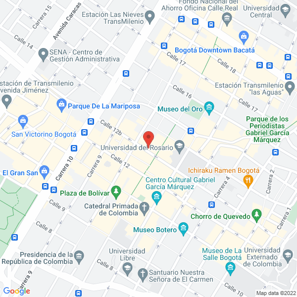 Map of Respaldar Ltda.