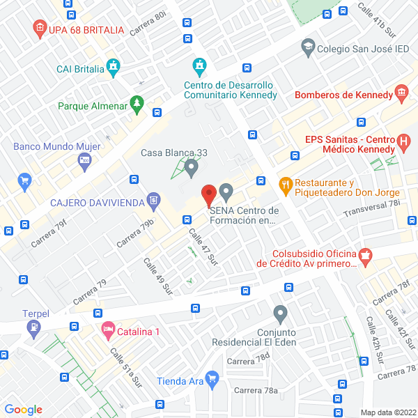 Map of Restaurante Agualongo