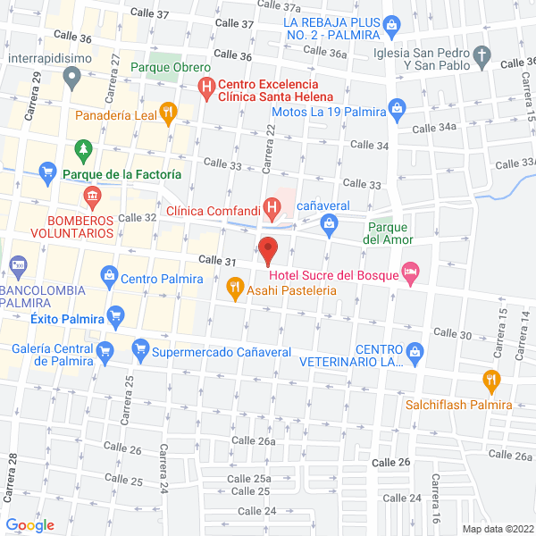 Map of Restaurante Aquíesta Javier