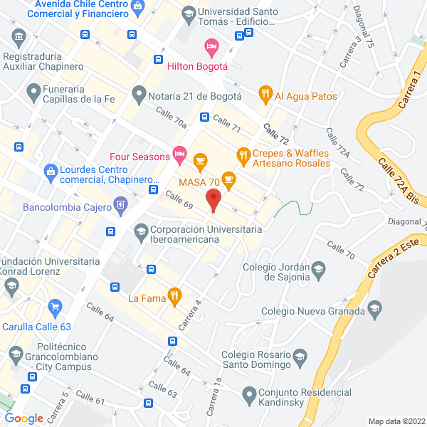 Map of Restaurante Baita