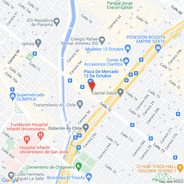 Map of Restaurante El Paisano