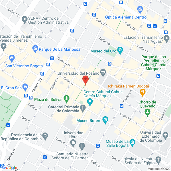 Map of Restaurante El Rey De La Parrilla H R S.A.S.