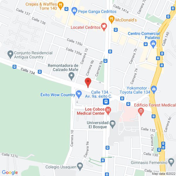 Map of Panadería Y Pastelería Golconda