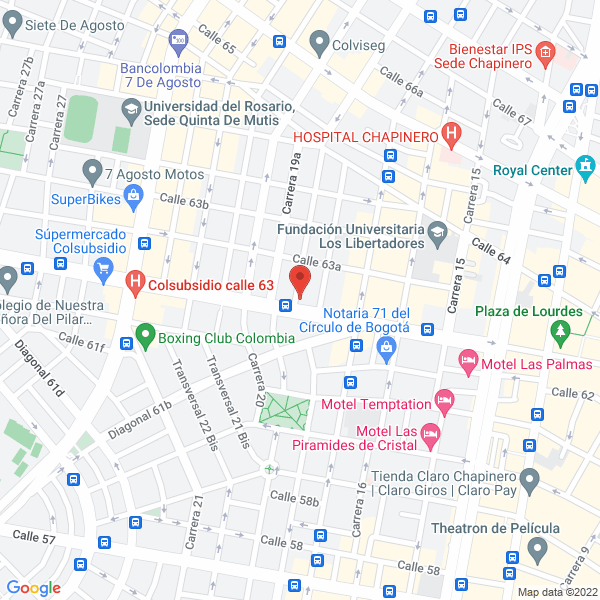 Mapa de Productos De Calidad Por Tv S.A.S.