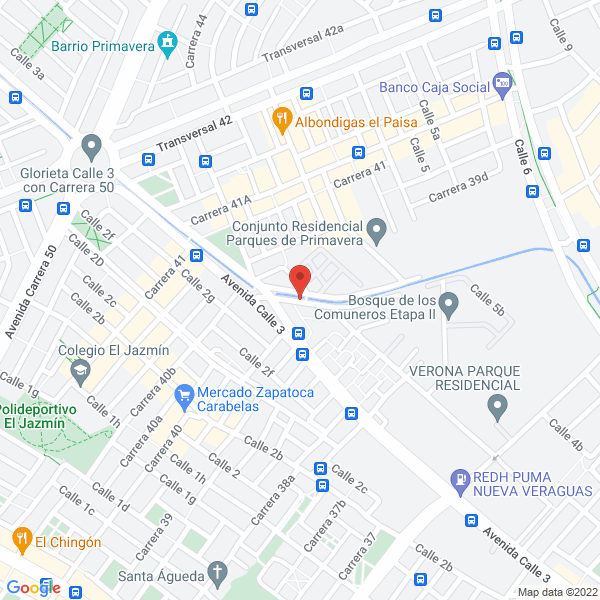 Map of Prodysa Ltda.