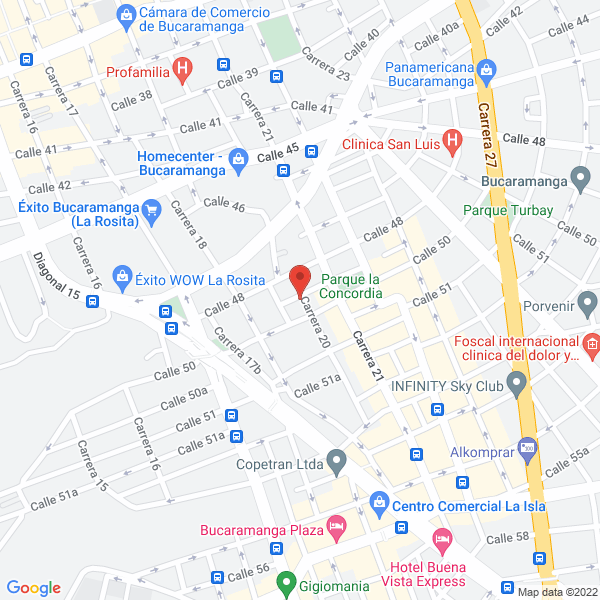 Map of Merquemas