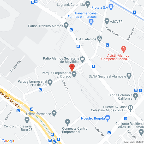 Map of Metálicas Merchán