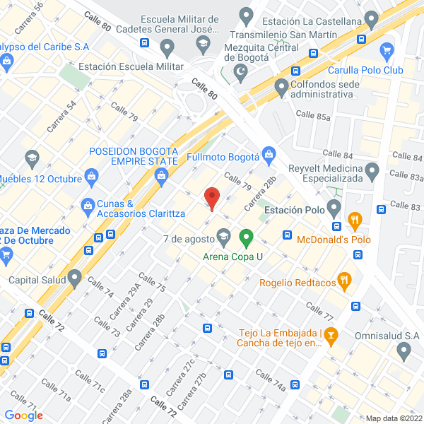 Mapa de Metálicas O.R.M