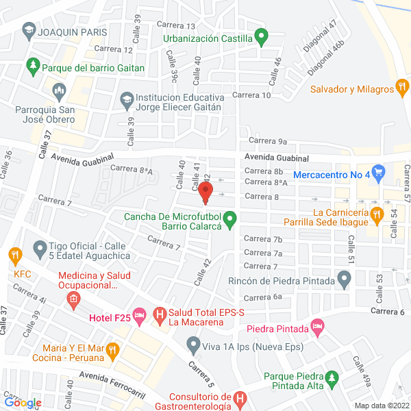 Map of Metalicas Urav