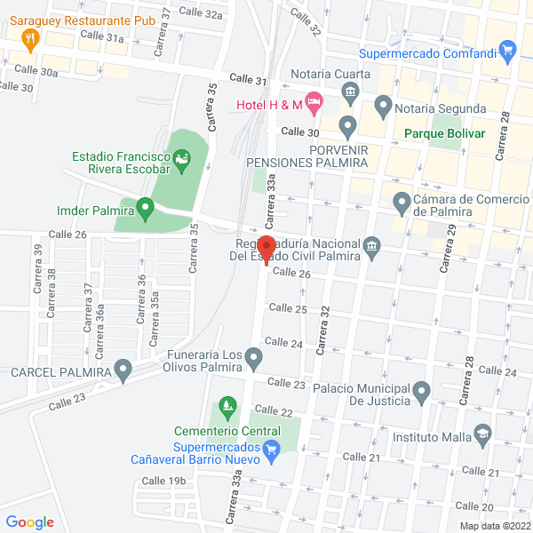 Map of Metaljotas Ltda.