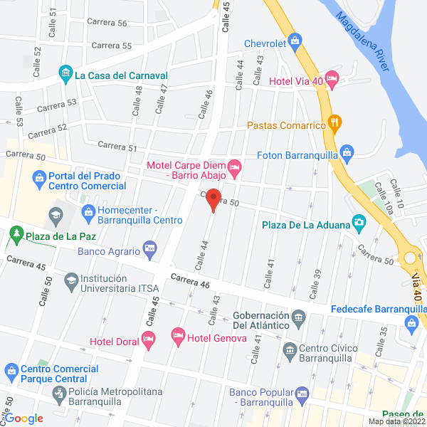 Map of Metalreyes S.A.S.