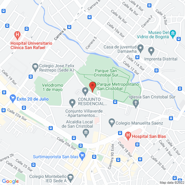 Map of Metalúrgicas Hervar Ltda.