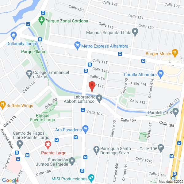 Map of Pratco S.A.