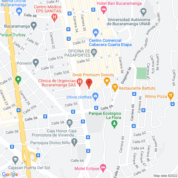 Map of Alba Serrano Clínica Cirugía Plástica & Medicina Estética S.A.S.