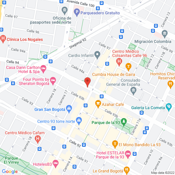 Map of Imágenes Diagnósticas S.A.