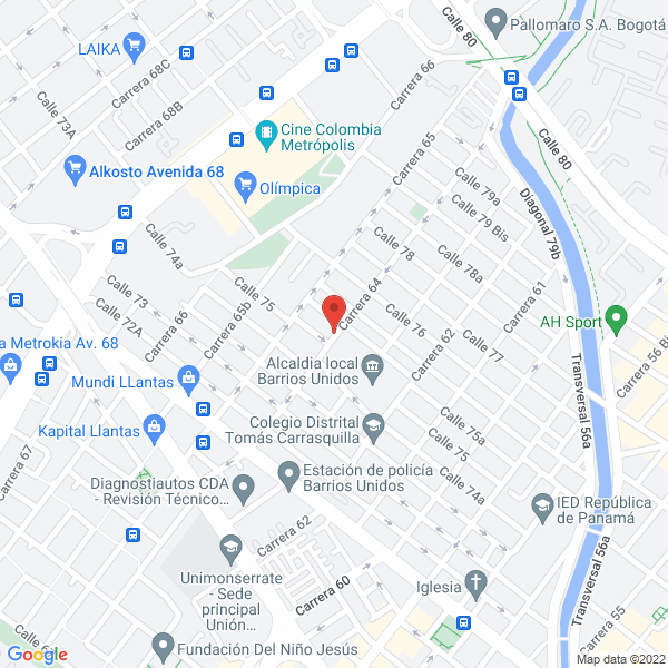 Map of Ace Aire