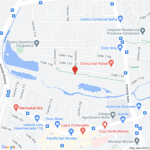 Map of Hogar Geriatrico Abuelitas Abuelitos Niza