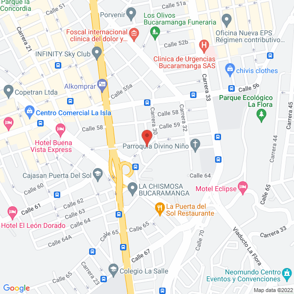 Map of Cedeño Ingeniería S.A.S.- Richard Cedeño