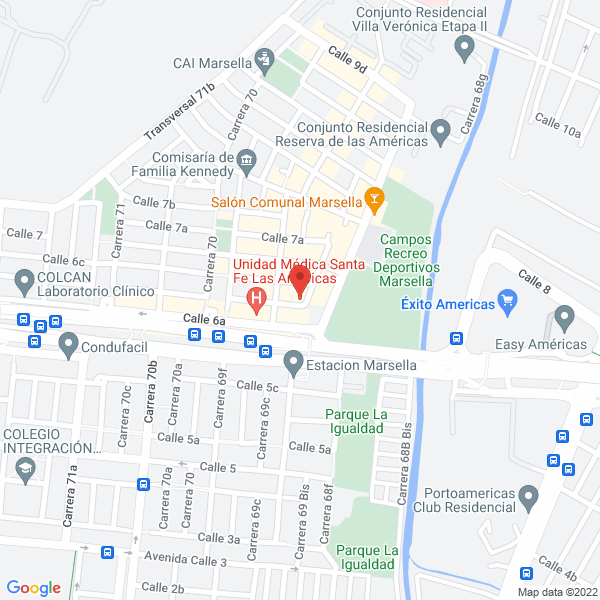 Map of Laboratorio Y Consultorio Dental Silca