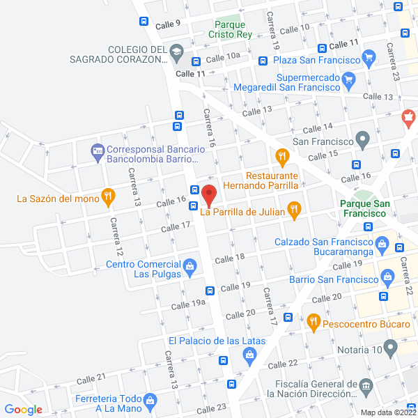 Map of Ingequímicas