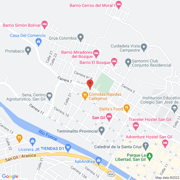 Map of Laboratorio Dental Berver Dent