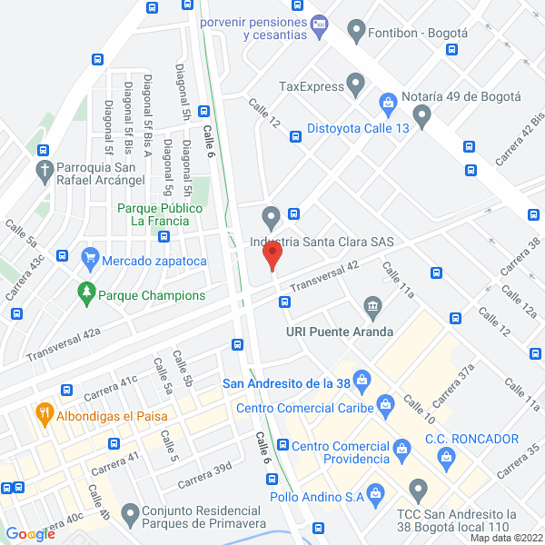 Map of Air Vandecarga S.A.