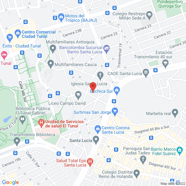 Map of Airfoil Ingenieros Ltda