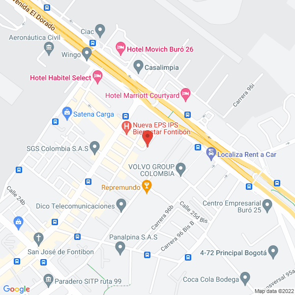 Map of Airseatrans S.A.