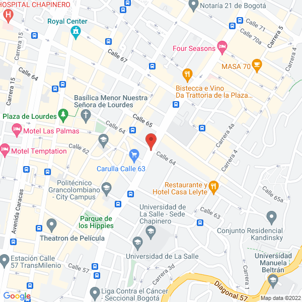 Map of Ajustadores Técnicos De Ingeniería Ltda.