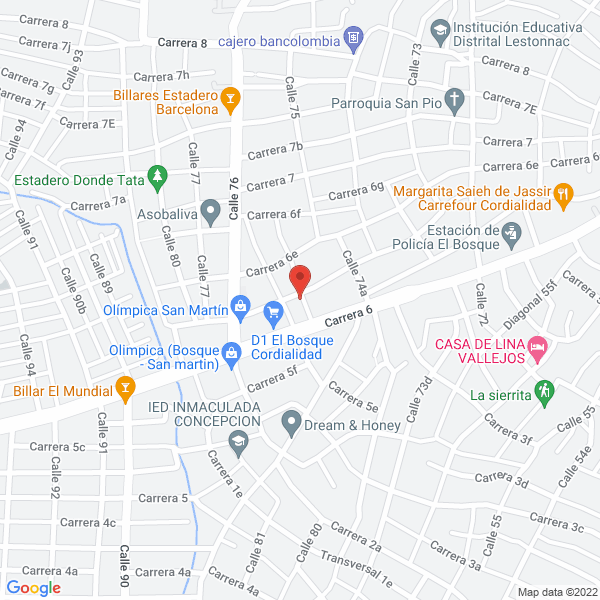 Map of Akbados Y Dkoraciones