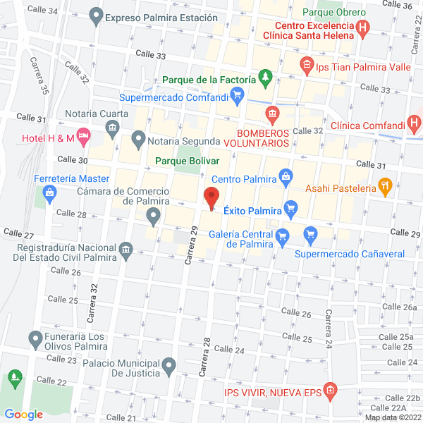 Map of Agencia De Viajes Valtur Ltda.