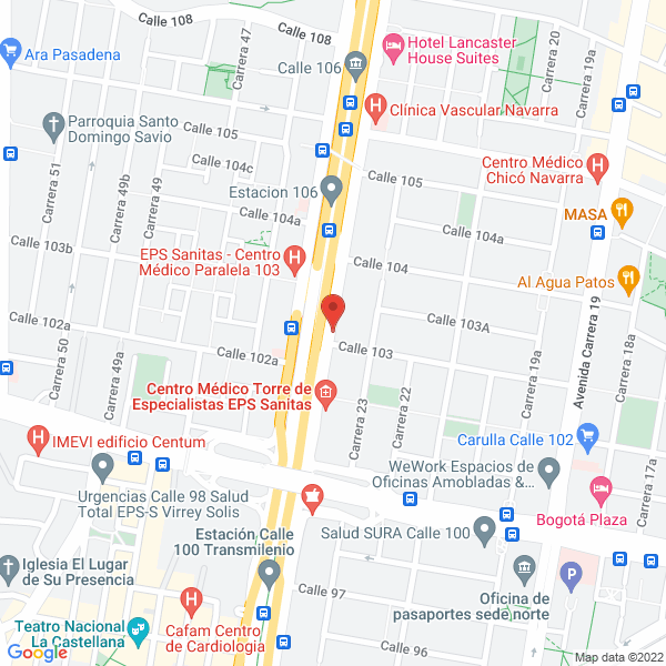 Map of Agentra S.A.S.