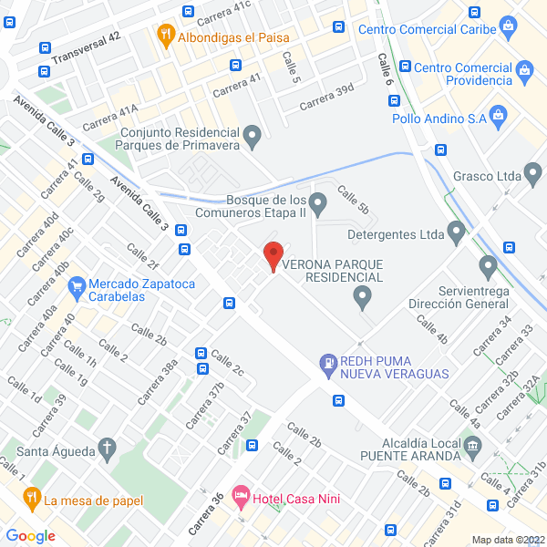 Map of Agm Publicidad