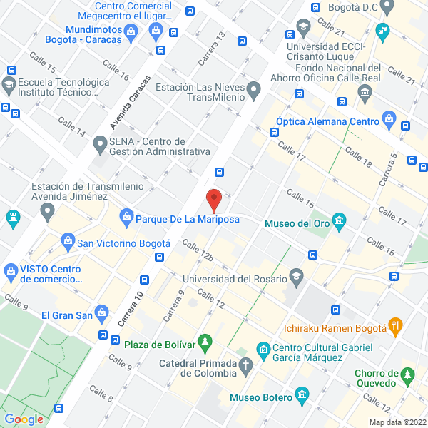 Map of Agroelectrónica Ingeniería Ltda.