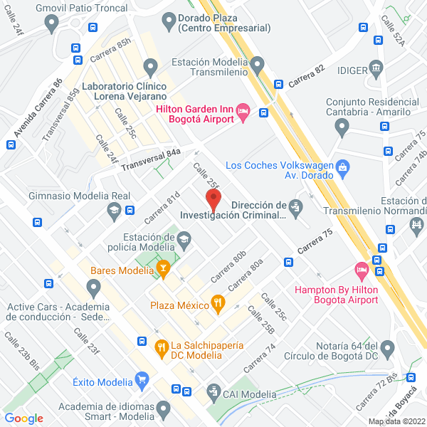Map of C N C Ltda