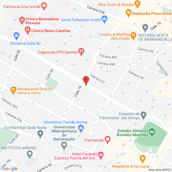 Map of Airex Car