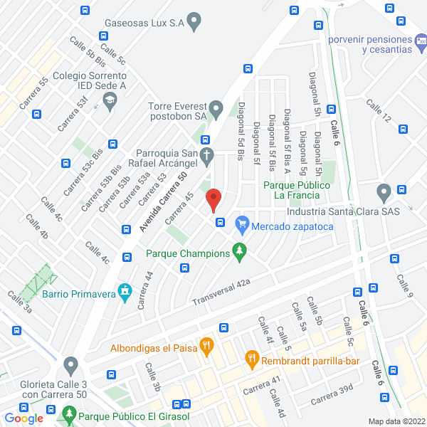 Map of Ajg Asesores A Domicilio