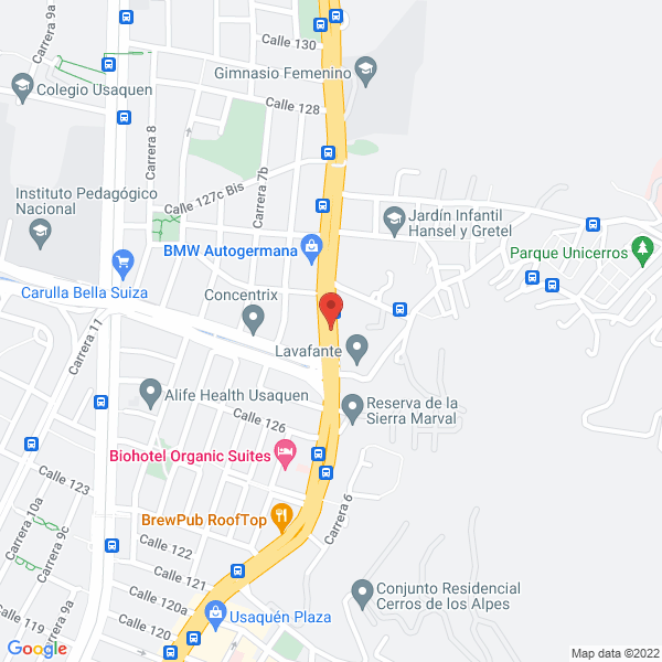 Map of Aketia S.A.