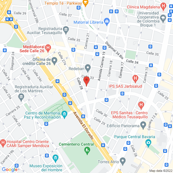 Map of Alarmas Jb Electrónica Ltda.