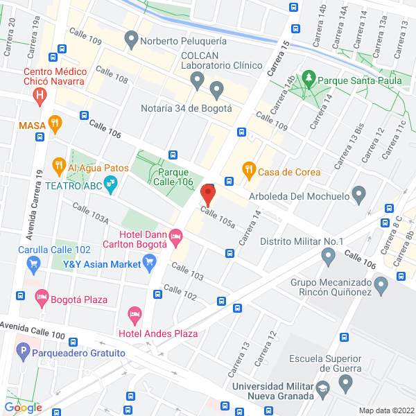 Map of Airlife Service Colombia S.A.S.