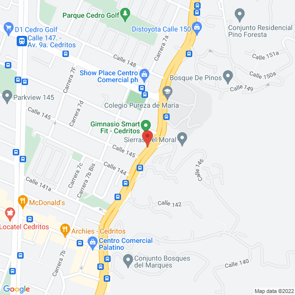 Map of Aismotec S.A.S.