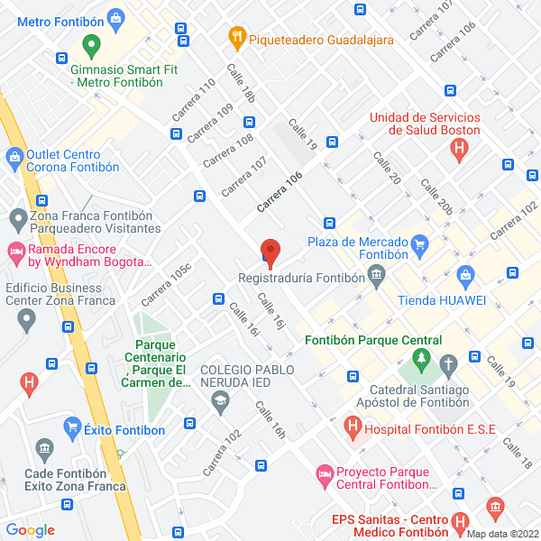 Map of Airegases Ltda.