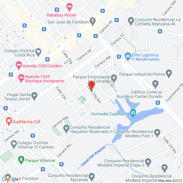 Map of Aisp Empaques-Embalajes-Bodegajes
