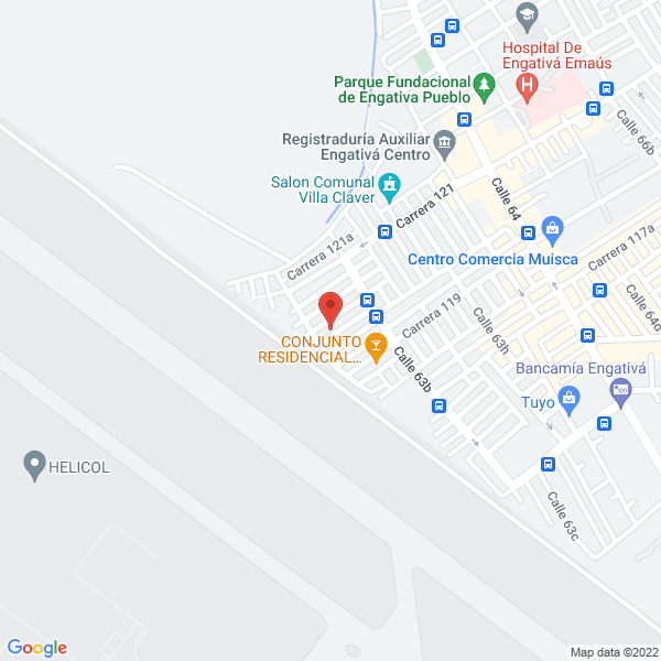 Map of Akio Inducar S.A.S