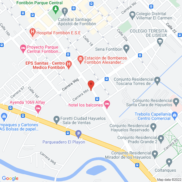Map of Aldía Logística