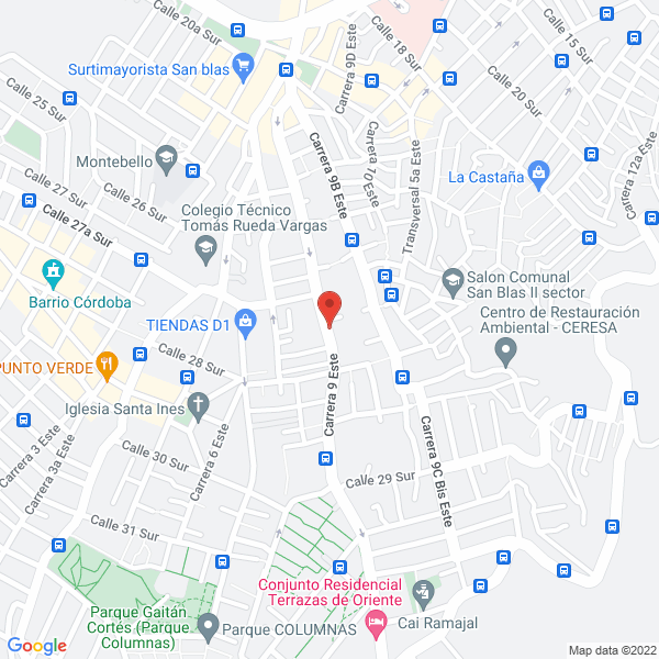 Map of Algarra Servicios Integrales