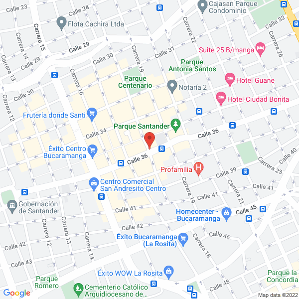 Map of Almacén Embajador