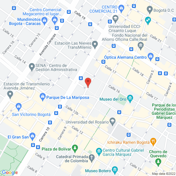 Map of Almacén Glored