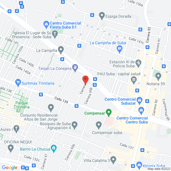 Map of Alpha Policarbonato S.A.S
