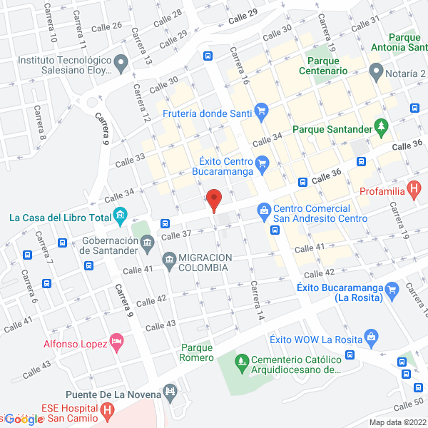 Map of Alfombras Y Tapetes Billy Jim